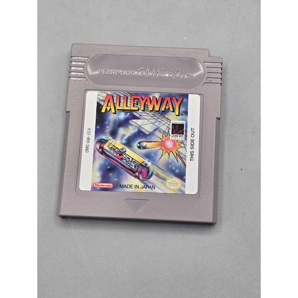 Alleyway Nintendo Game Boy Original DMG-AW-USA Authentic Retro Game Cartridge